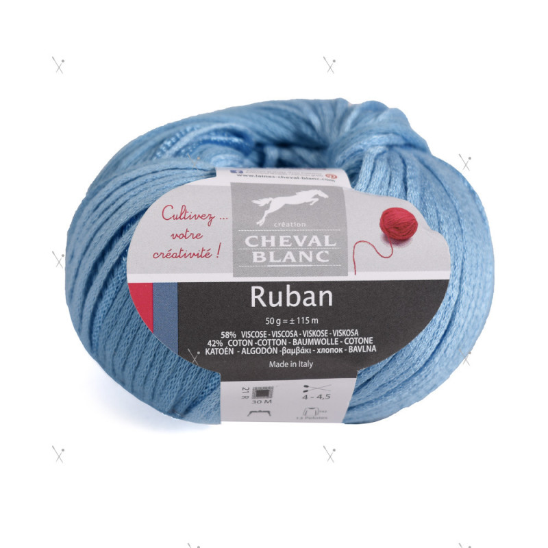 Yarn RUBAN - Cotton / Viscose